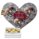 Herz Puzzle - I love you - mit drei Fotos gestalten