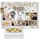 Fotopuzzle als Hochzeitsgeschenk - Unsere Hochzeit
