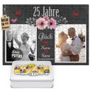 Fotopuzzle zum 25. Hochzeitstag - Silberhochzeitsgeschenk