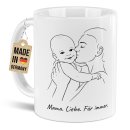 Tasse zum Muttertag - Mama. Liebe. F&uuml;r immer. -...
