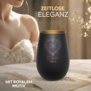 Windlicht mit Gravur - Duchess - mit Name &amp; Initiale