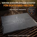 Personalisierte Schieferplatte mit Gravur f&uuml;r die...