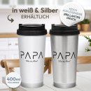 Personalisierter Thermobecher f&uuml;r Papa -...
