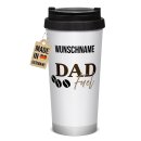 Thermobecher f&uuml;r Papa mit Name - Dad Fuel - 400 ml