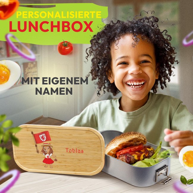 Bedruckte Brotdose mit Name - Welfenfest Welfinchen