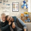 Fotodruck - Papa Collage - Mit 8 Fotos