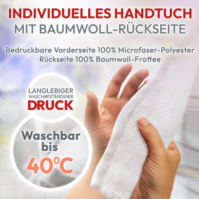 Kinder-Handtuch mit Name - Welfenfest-Maskottchen Welfinchen - 50 x 100 cm