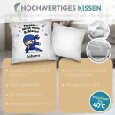 Personalisiertes Kissen f&uuml;r Kinder - Ninja Junge...
