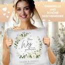 Personalisiertes Kissen zur Hochzeit - Gemeinsamer Weg -...