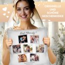 Personalisiertes Kissen zur Hochzeit - Best Moments - mit...