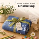 Kinder-Handtuch - Schulkind - mit Name - 140 x 70 cm