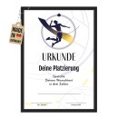 Fotodruck mit Bilderrahmen - Urkunde f&uuml;r...