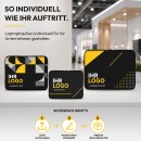 Laptoptasche mit Logo &amp; Text selbst gestalten - in 3...