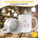 Weihnachts-Tasse - Ho Ho Hot Chocolate - mit Name