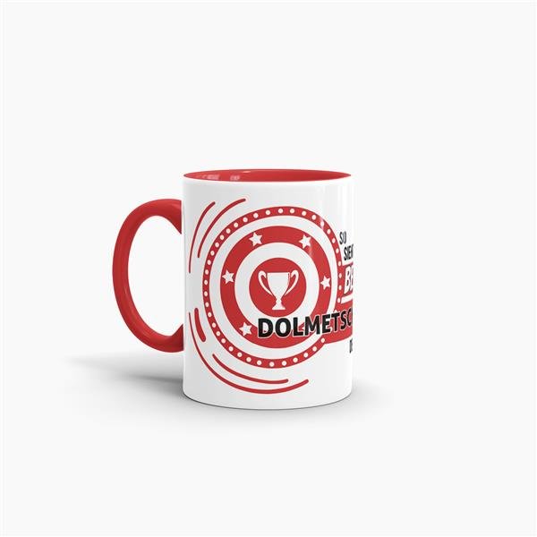 Berufe-Tasse - So sieht die beste Dolmetscherin aus - Rot
