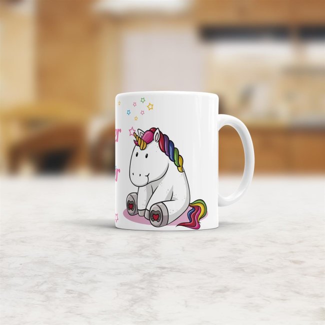 Tasse - Die gl&uuml;cklichsten Einh&ouml;rner werden im September geboren - Wei&szlig;
