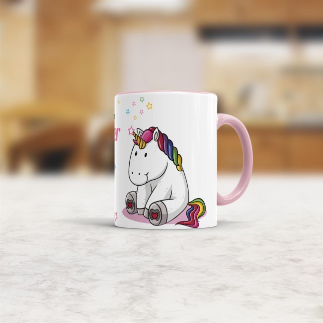 Tasse - Die gem&uuml;tlichsten Einh&ouml;rner werden im April geboren - Rosa
