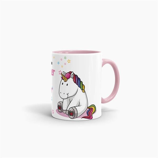 Tasse - Die gem&uuml;tlichsten Einh&ouml;rner werden im Oktober geboren - Rosa