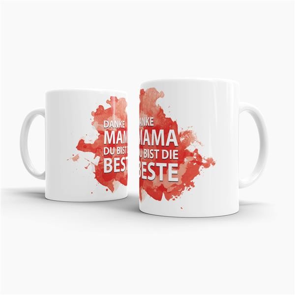 Tasse Danke Mama