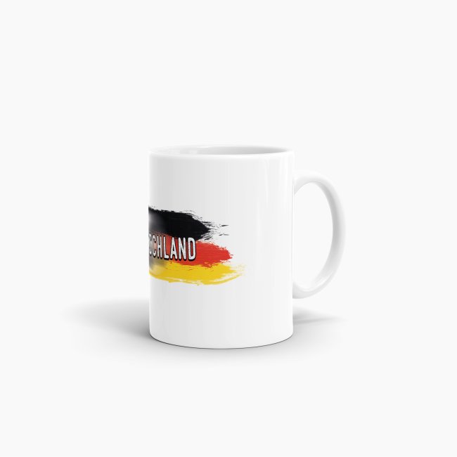 Tasse Deutschland Fussball Weiss