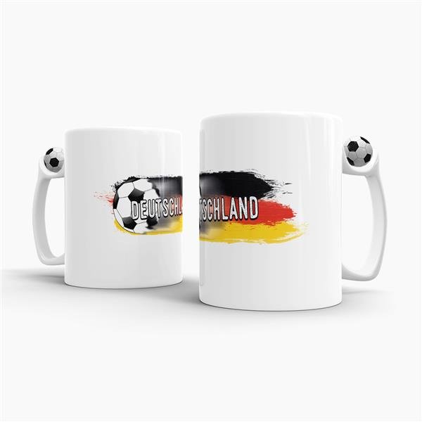 Tasse Deutschland Fussball Fussball-Tasse