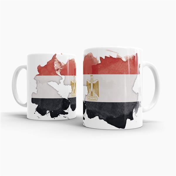 Tasse Wasserfarben &Auml;gypten