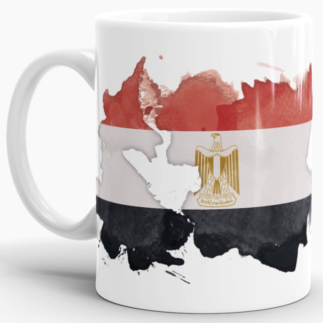 Tasse Wasserfarben &Auml;gypten