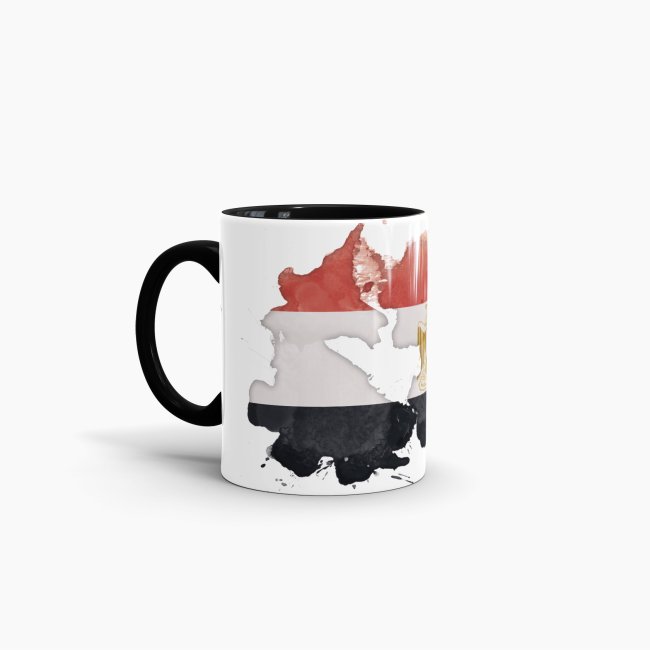 Tasse Wasserfarben &Auml;gypten Schwarz