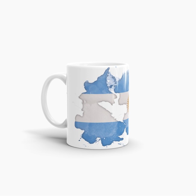 Tasse Wasserfarben Argentinien