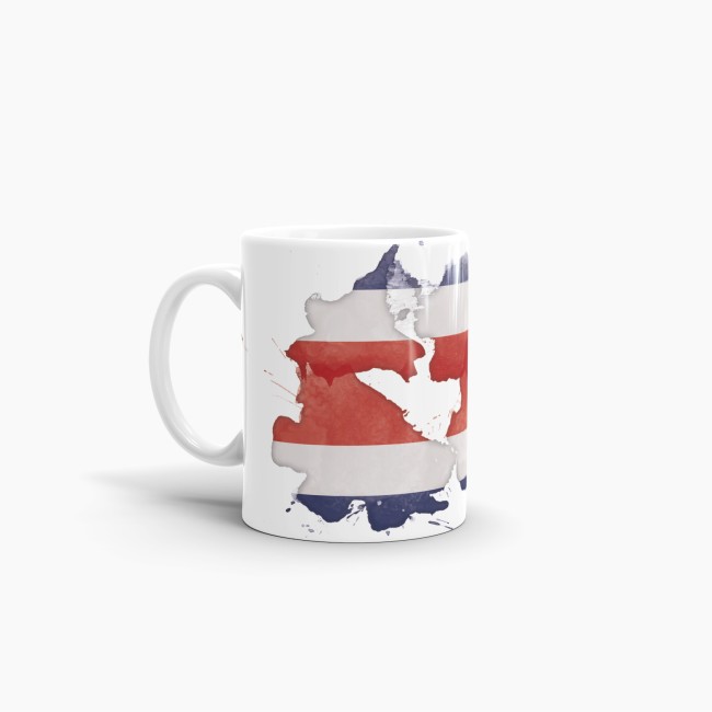 Tasse Wasserfarben Costa Rica