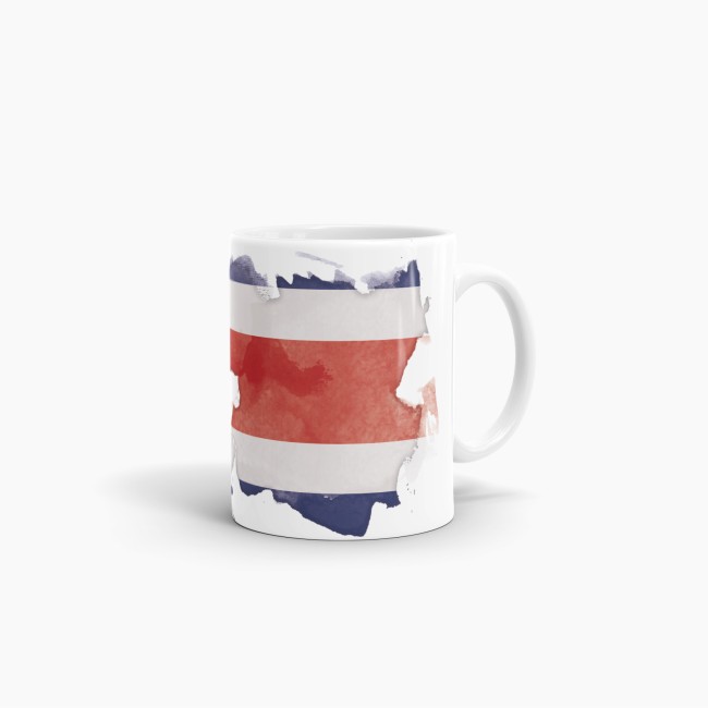 Tasse Wasserfarben Costa Rica