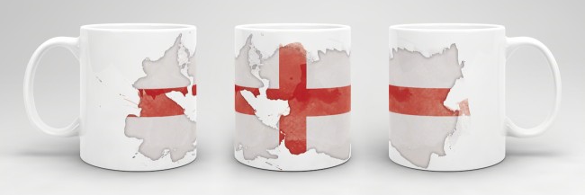 Tasse Wasserfarben England