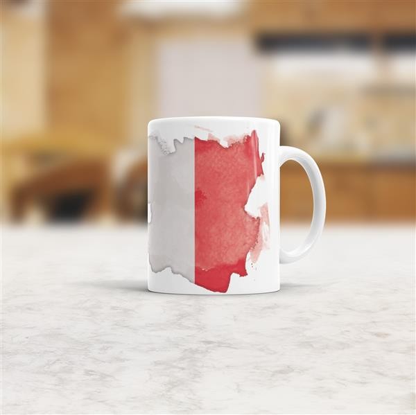 Tasse Wasserfarben Frankreich