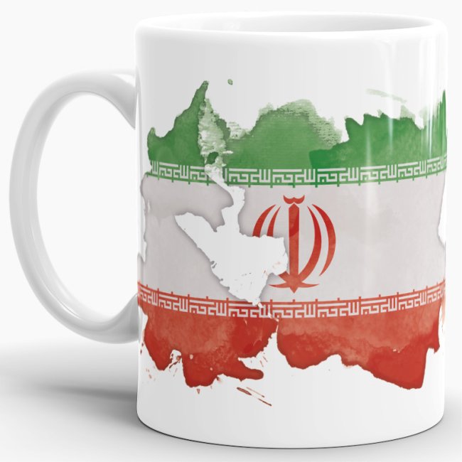 Tasse Wasserfarben Iran