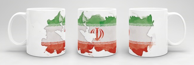 Tasse Wasserfarben Iran