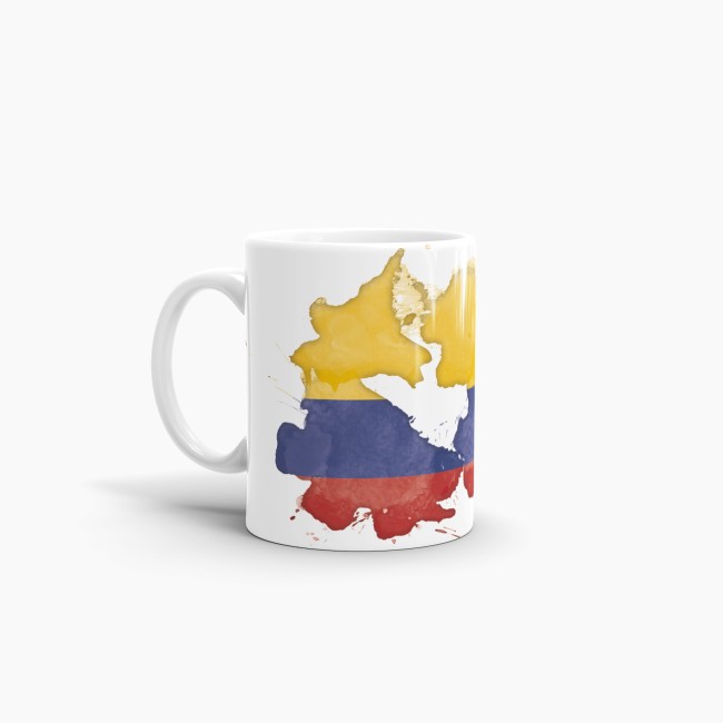 Tasse Wasserfarben Kolumbien
