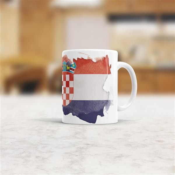 Tasse Wasserfarben Kroatien