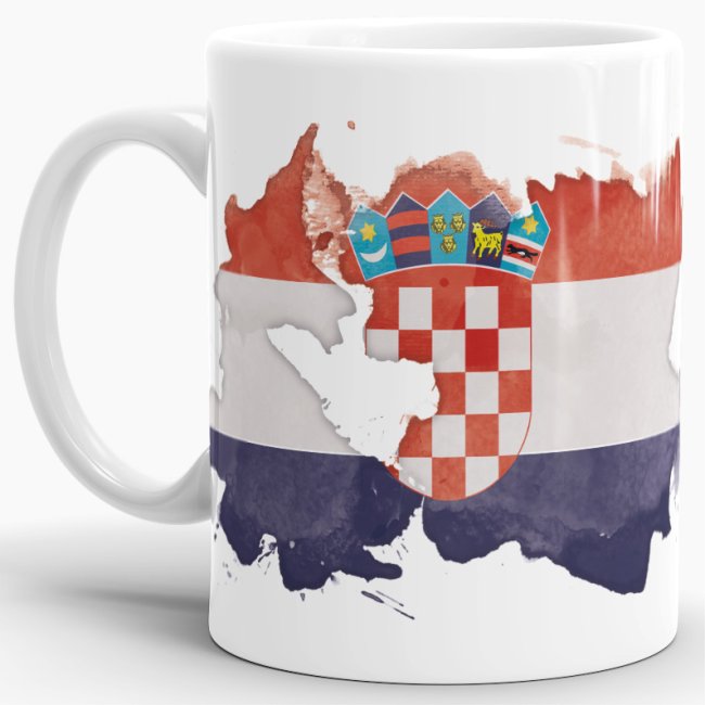 Tasse Wasserfarben Kroatien