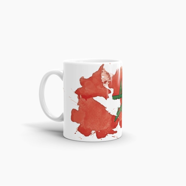 Tasse Wasserfarben Marokko