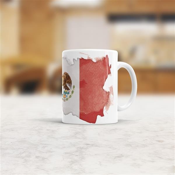 Tasse Wasserfarben Mexiko