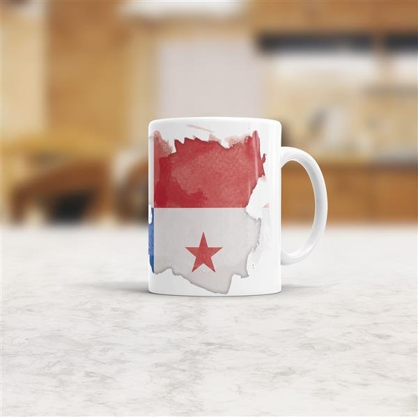 Tasse Wasserfarben Panama