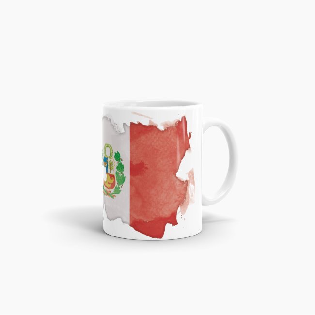 Tasse Wasserfarben Peru