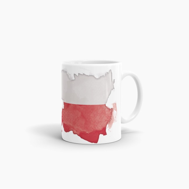 Tasse Wasserfarben Polen