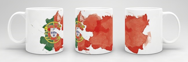 Tasse Wasserfarben Portugal