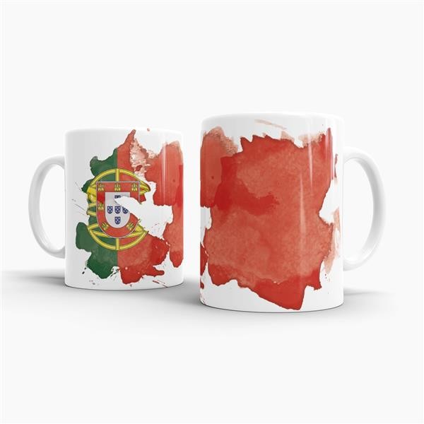 Tasse Wasserfarben Portugal