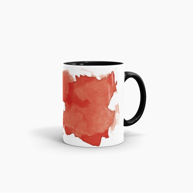 Tasse Wasserfarben Portugal Schwarz