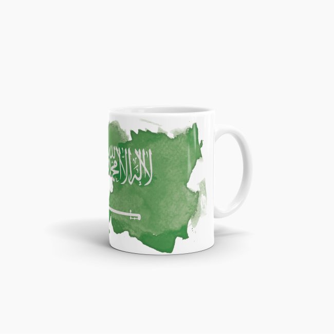 Tasse Wasserfarben Saudi-Arabien