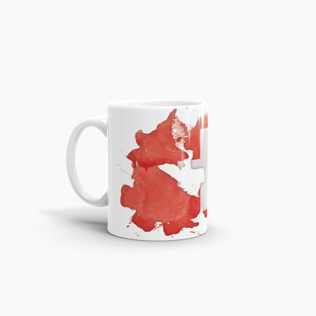 Tasse Wasserfarben Schweiz