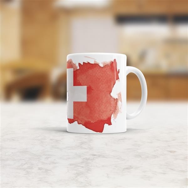 Tasse Wasserfarben Schweiz