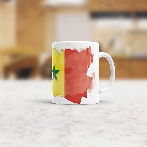 Tasse Wasserfarben Senegal